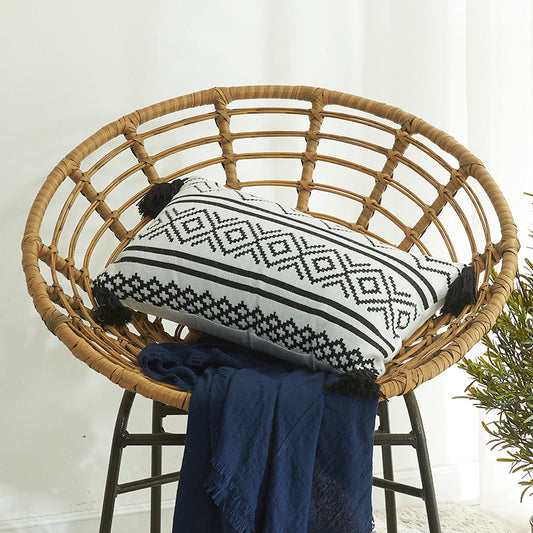 Tassel Decorative Pillowcase for Sofa, Bed & Living Room Décor