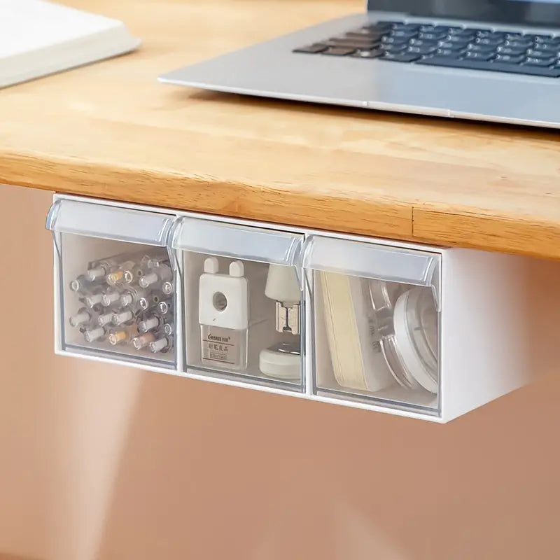 Under Desk Drawer Organizer – Hidden Storage Solution for a Clutter-Free Workspace