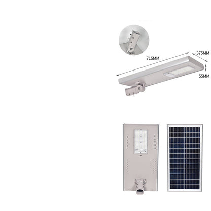 Integrated Solar Street Light – High-Brightness Waterproof Outdoor LED Lighting