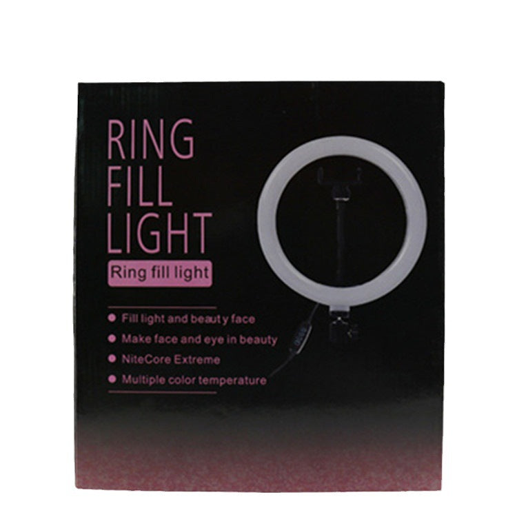 (Live Streaming Ring Light Kit – Professional LED Fill Light for Photography &amp; Content Creation26cm)