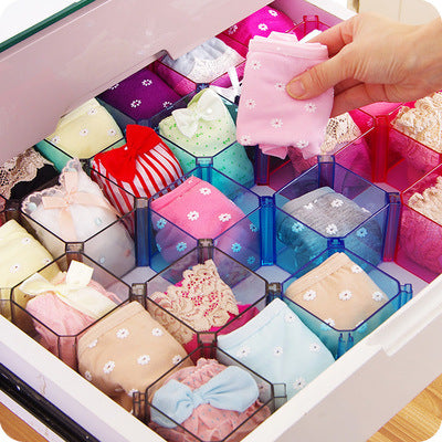 Drawer Organizer with Customizable Storage Boxes