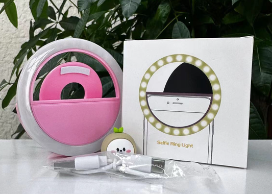 Mobile Phone LED Selfie Light – Portable Rechargeable Fill Light for Photography &amp; Live Streaming