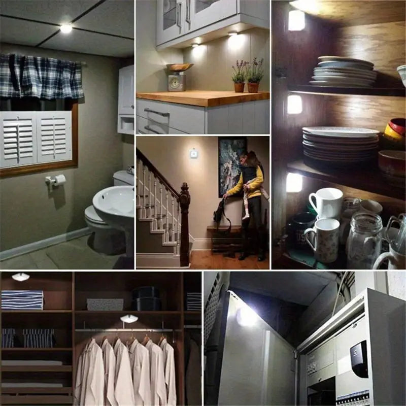 Wireless Motion Sensor Night Light for Home Ambiance