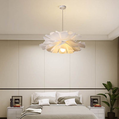 Modern LED Chandelier – Creative Ceiling Light with 3-Color Dimmable Lighting