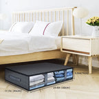 Under Bed Storage Containers – Foldable Clothes &amp; Blanket Storage Bags(Set)