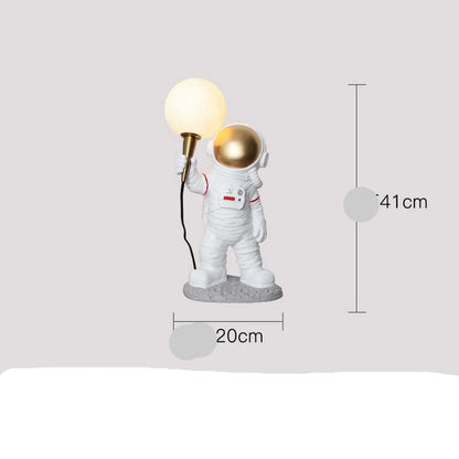 Creative Astronaut Table Lamp for Boys' Bedroom Decor