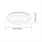 Wireless Motion Sensor LED Ceiling Light – Dimmable And Rechargeable