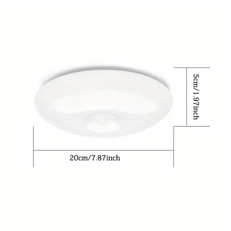 Wireless Motion Sensor LED Ceiling Light – Dimmable And Rechargeable
