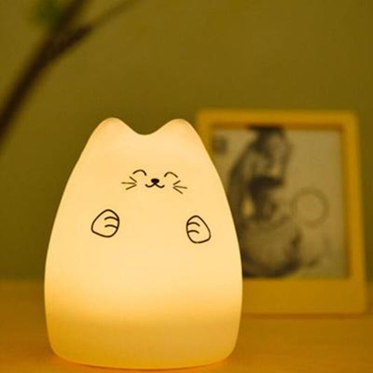 Silicone Animal Light - Cat Atmosphere Night Lamp