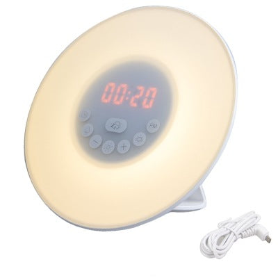 Multifunction LED Table Lamp with Alarm Clock & FM Radio