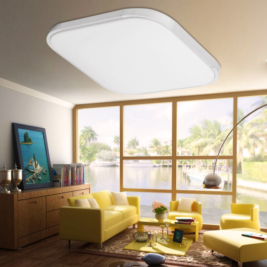 Bright LED Square Ceiling Lamp for Bedroom, Kitchen & Hallway