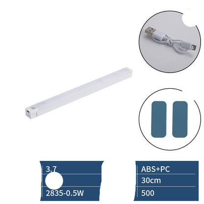 LED Sensor Light Strip – USB Rechargeable Motion Sensor Cabinet Light