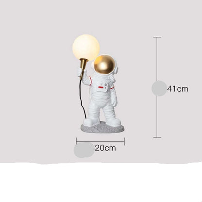 Creative Astronaut Table Lamp for Boys' Bedroom Decor