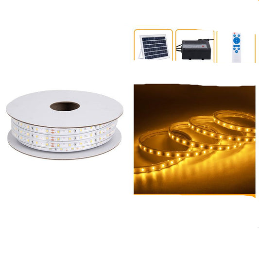 Solar-Powered LED Light Strip – Waterproof Outdoor String Lights for Garden, Patio &amp; Backyard