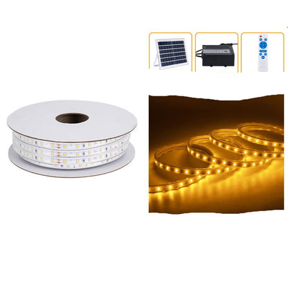 Solar-Powered LED Light Strip – Waterproof Outdoor String Lights for Garden, Patio &amp; Backyard