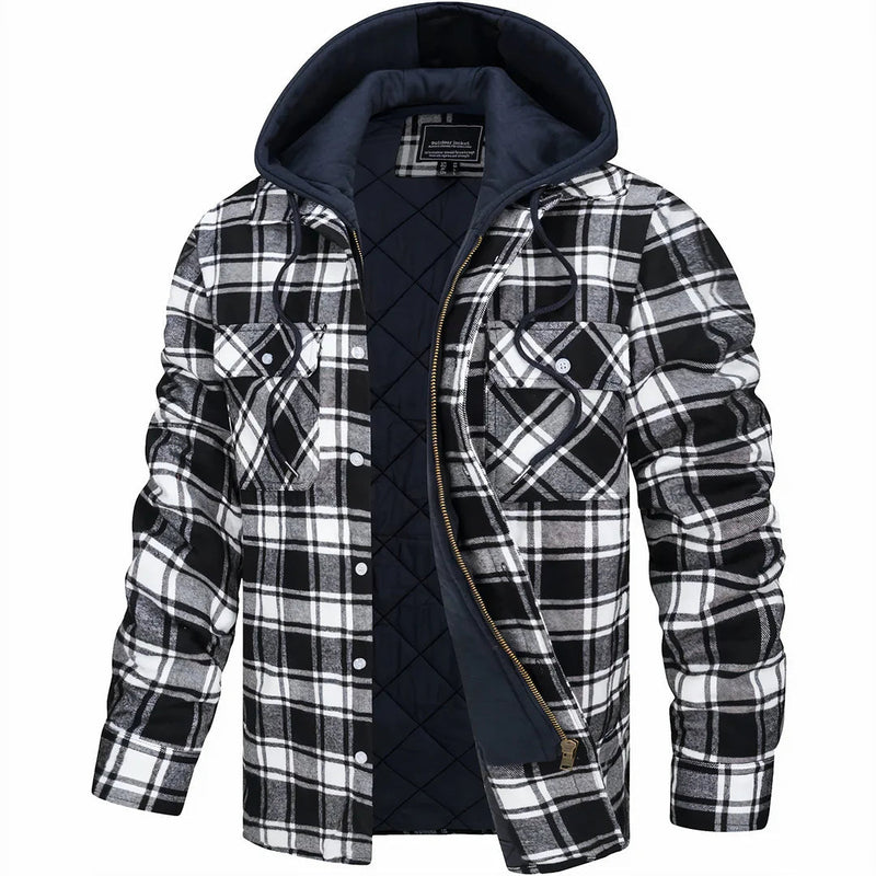 Arend – Warm Men's Coat made from Premium Wool Blend