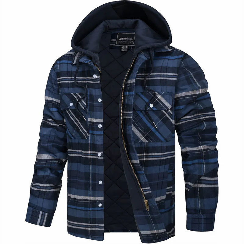 Arend – Warm Men's Coat made from Premium Wool Blend