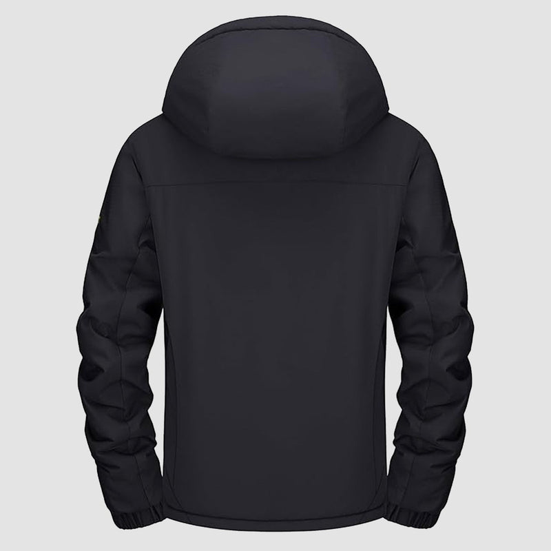 Women's Waterproof Fleece-Lined Ski Jacket with Hood